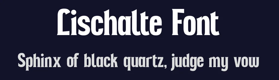 Lischalte Font by glyphminds.studios — Decorative Font — thumbnail 2