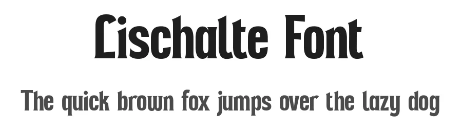 Lischalte Font by glyphminds.studios — Decorative Font