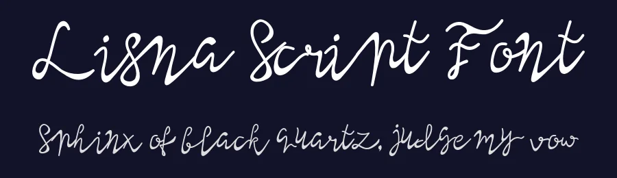 Lisna Script Font by edricstudio — Script Handwritten Font — thumbnail 2