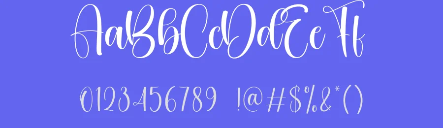 Listing Calligraphy Font by creativeletter — Script Handwritten Font — thumbnail 3