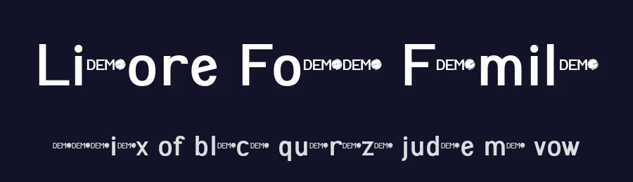 Litore Font Family by Enfeeltype — Sans Serif Font — thumbnail 2