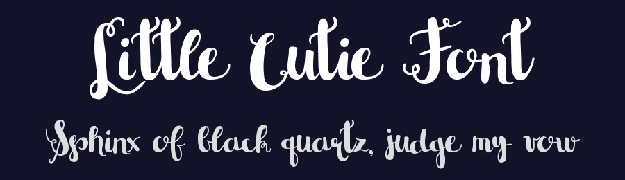 Little Cutie Font by Junik Studio — Script Handwritten Font — thumbnail 2