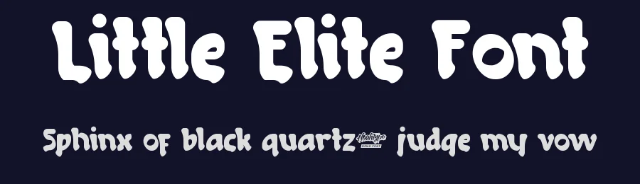 Little Elite Font by noahtype — Display Font — thumbnail 2
