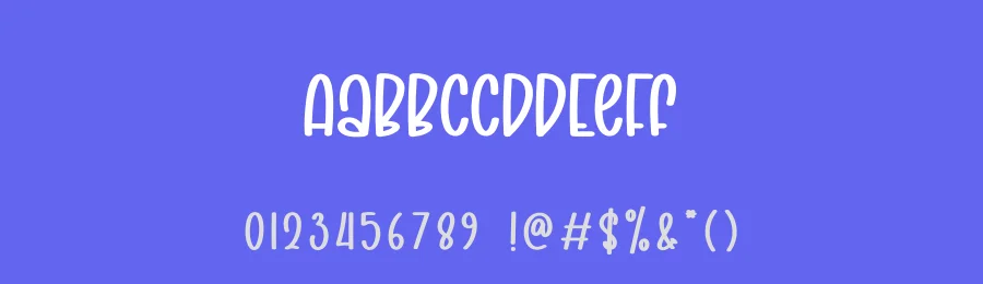 Little Friend Display Font by creativeletter — Display Font — thumbnail 3
