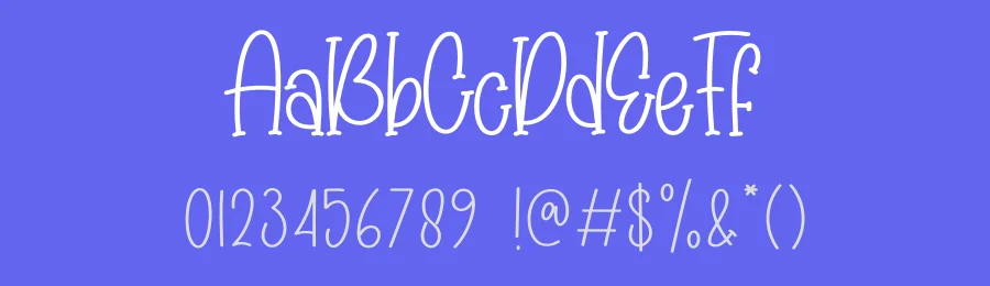 Little Funny Display Font by creativeletter — Display Font — thumbnail 3
