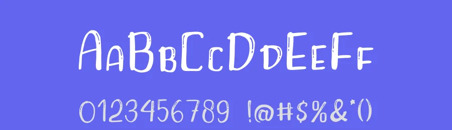Little Funny – Include 4 Font by Muhammad Wahyudin — Script Handwritten Font — thumbnail 3