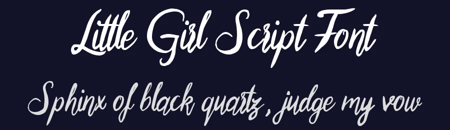 Little Girl Script Font by Typeface — Script Handwritten Font — thumbnail 2