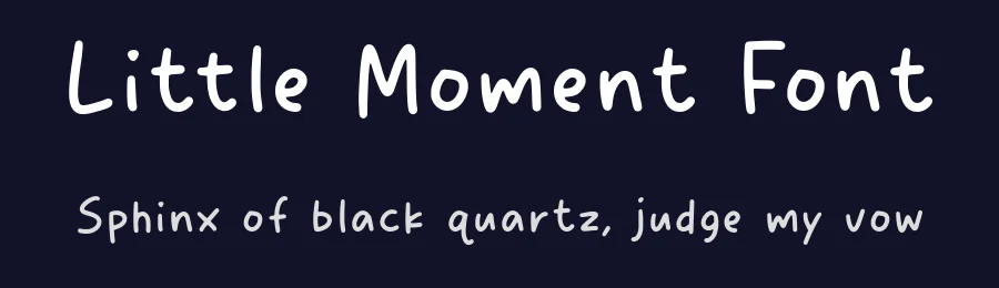 Little Moment Font by Letteralle Studio — Display Font — thumbnail 2