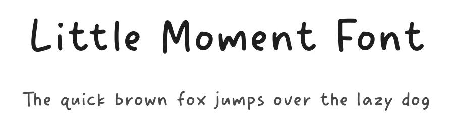 Little Moment Font by Letteralle Studio — Display Font