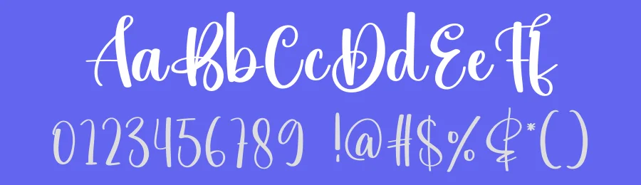 Little Script Font by creativeletter — Script Handwritten Font — thumbnail 3