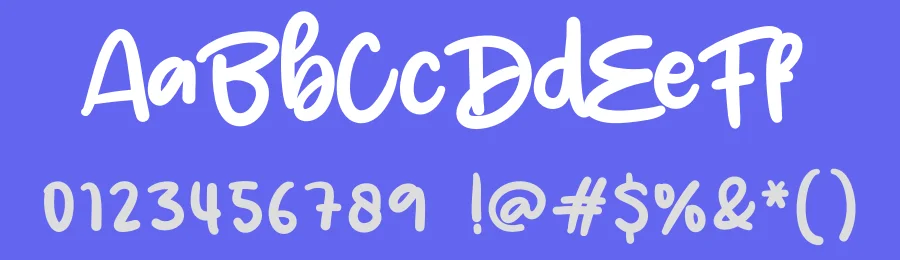 Little Turtle Display Font by creativeletter — Script Handwritten Font — thumbnail 3