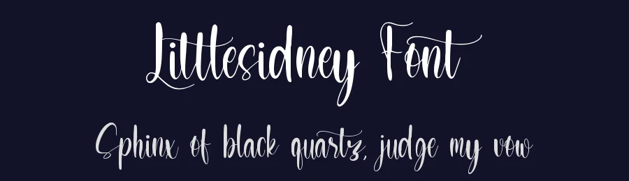 Littlesidney Font by qwrtype — Script Handwritten Font — thumbnail 2
