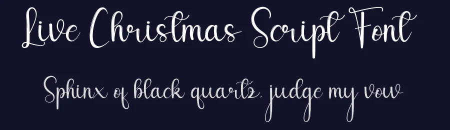 Live Christmas Script Font by andikastudio — Script Handwritten Font — thumbnail 2