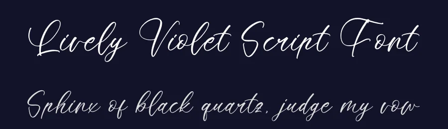 Lively Violet Script Font by Operatype.Co — Script Handwritten Font — thumbnail 2