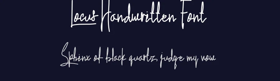 Locus Handwritten Font by levincreative — Script Handwritten Font — thumbnail 2