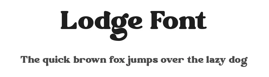 Lodge Font by Sohel Studio — Decorative Font
