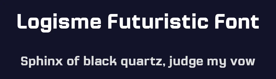 Logisme Futuristic Font by HolisFonts Typestudio — Display Font — thumbnail 2