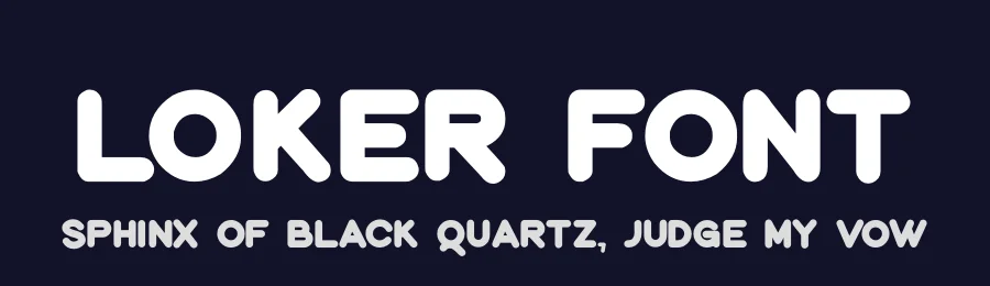 Loker Font by letterfiastudio — Display Font — thumbnail 2