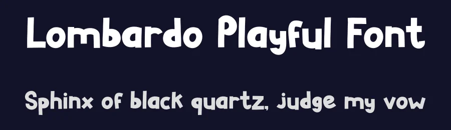 Lombardo Playful Font by Tokokoo Studio — Display Font — thumbnail 2