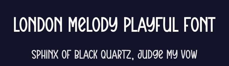 London Melody Playful Font by creativeletter — Script Handwritten Font — thumbnail 2