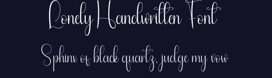 Lonely Handwritten Font by andikastudio — Script Handwritten Font — thumbnail 2