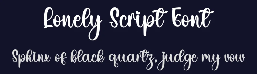 Lonely Script Font by inermediaSTUDIO — Script Handwritten Font — thumbnail 2