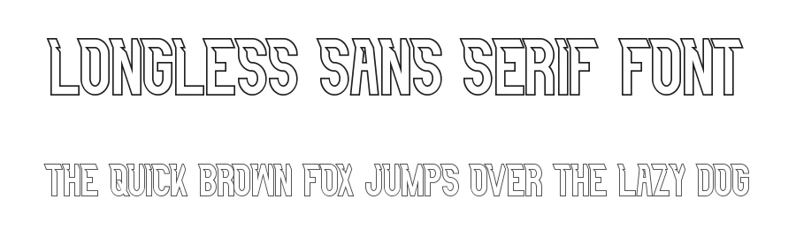 Longless Sans Serif Font by RaisProject — Sans Serif Font
