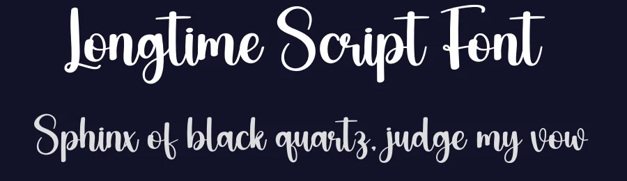 Longtime Script Font by creativeletter — Script Handwritten Font — thumbnail 2