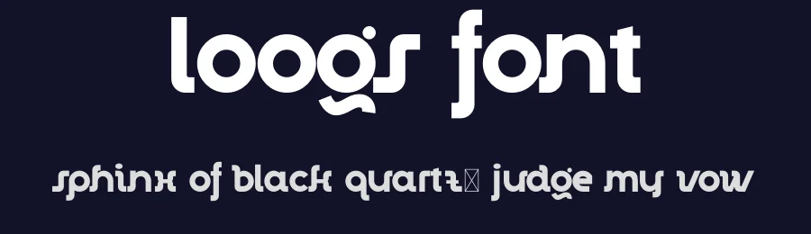 Loogs Font by mhdafifersya — Sans Serif Font — thumbnail 2