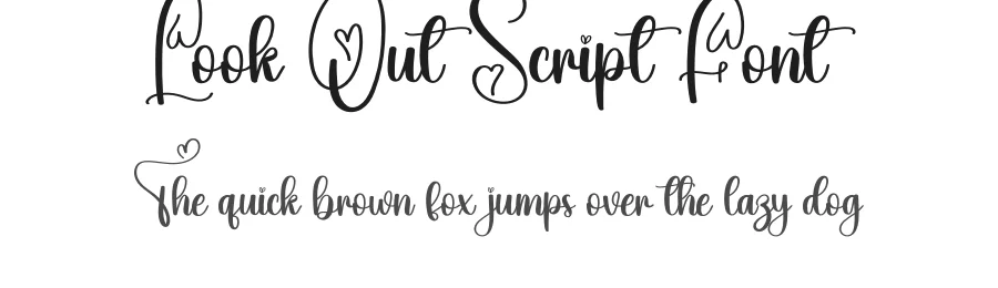 Look Out Script Font by creativeletter — Script Handwritten Font