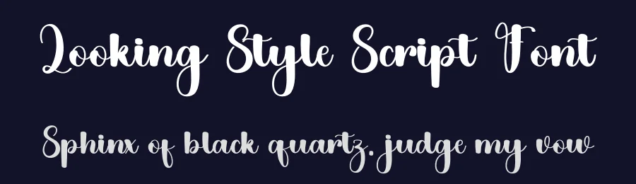 Looking Style Script Font by inermediaSTUDIO — Script Handwritten Font — thumbnail 2