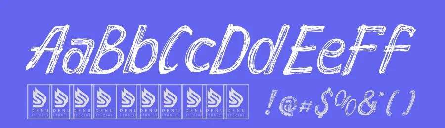 Looks Scratchy | Handwritten Scribble Font by Gracetypestudio — Script Handwritten Font — thumbnail 3
