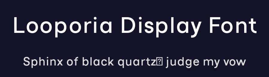 Looporia Display Font by Indotype — Display Font — thumbnail 2