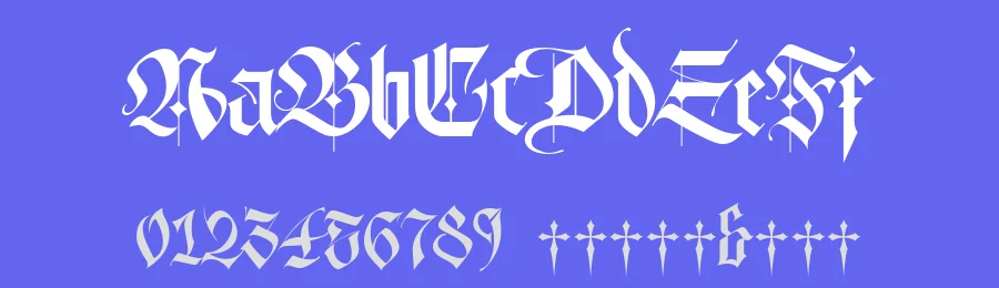 Lordish Blackletter Font by creativemedialab — Blackletter Font — thumbnail 3