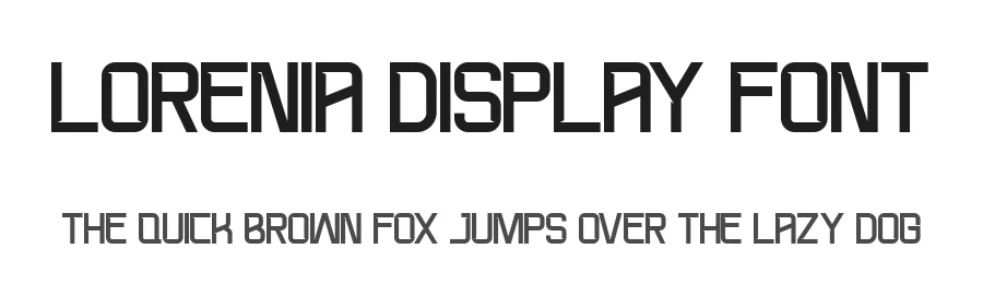 Lorenia Display Font by imiftype — Display Font