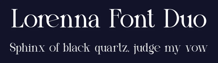 Lorenna Font Duo by MaikoHatta — Script Handwritten Font — thumbnail 2
