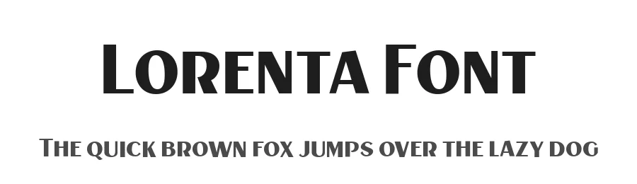 Lorenta Font by metafontsy — Display Font