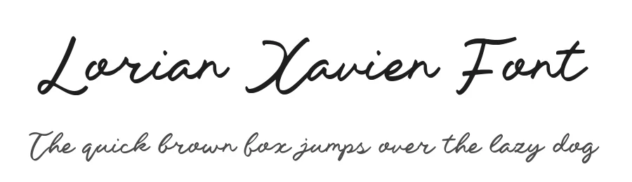 Lorian Xavien Font by Timur type — Script Handwritten Font