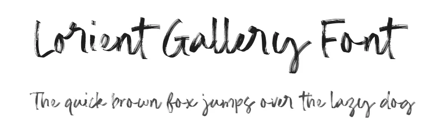 Lorient Gallery Font by Timur type — Script Handwritten Font