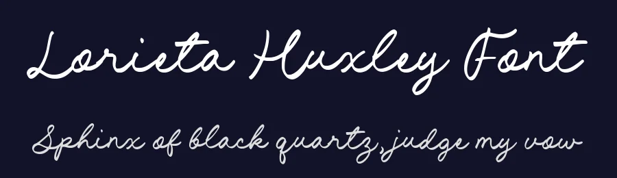 Lorieta Huxley Font by Timur type — Script Handwritten Font — thumbnail 2