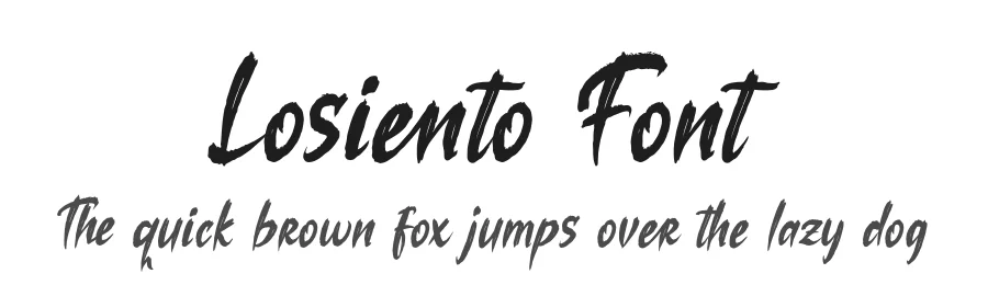 Losiento Font by Denustudios — Script Handwritten Font