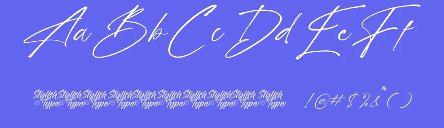 Loudspeaky Absolute – Handwritten Signature Brush Font by stylishtype.co — Script Handwritten Font — thumbnail 3