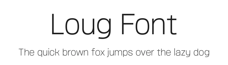 Loug Font by Unforma Club — Sans Serif Font