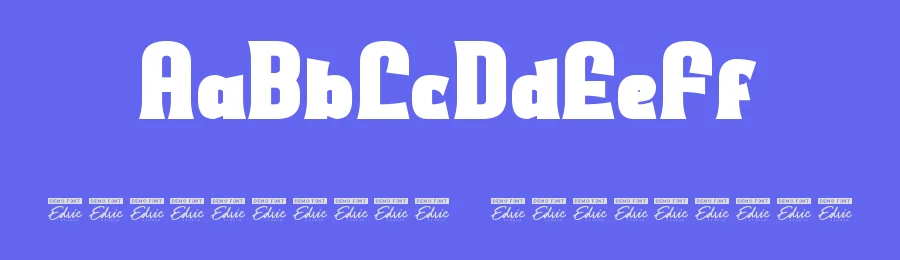 Louisa Frida Font by edricstudio — Display Font — thumbnail 3