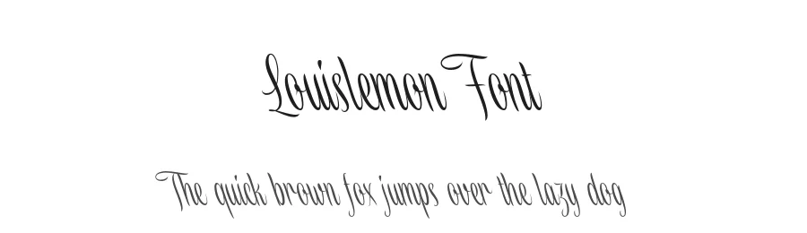 Louislemon Font by Letterhend Studio — Script Handwritten Font