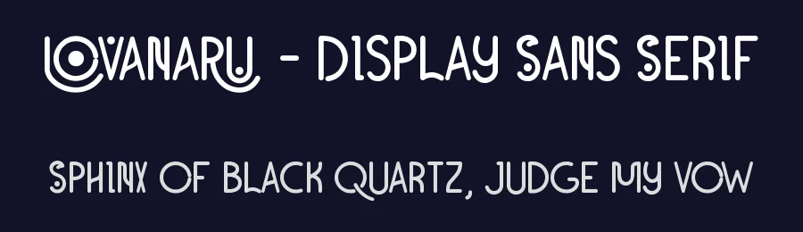 Lovanaru – Display Sans Serif by Attype-Studio — Sans Serif Font — thumbnail 2