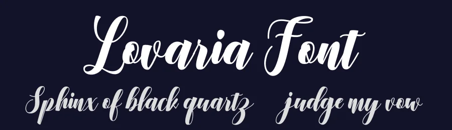 Lovaria Font by Koplexsstudio — Script Handwritten Font — thumbnail 2