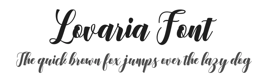 Lovaria Font by Koplexsstudio — Script Handwritten Font