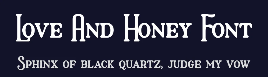 Love And Honey Font by Beary Type Studio — Serif Font — thumbnail 2