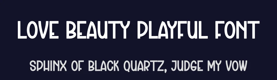 Love Beauty Playful Font by creativeletter — Script Handwritten Font — thumbnail 2